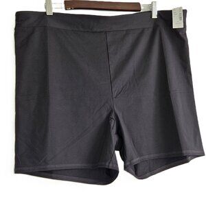 Penningtons Black Swim Shorts - 3X (5" inseam)